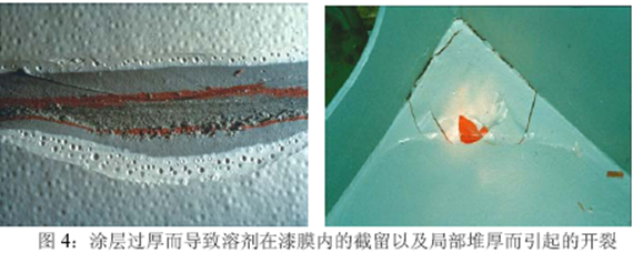 漆膜過厚 噴涂漆膜缺陷分析與修正圖解