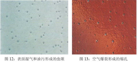 縮孔和魚眼　漆膜缺陷分析與修正