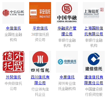 中國十大信托公司,2018最著名的信托公司排行榜